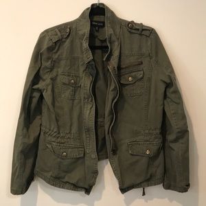 Army green jacket